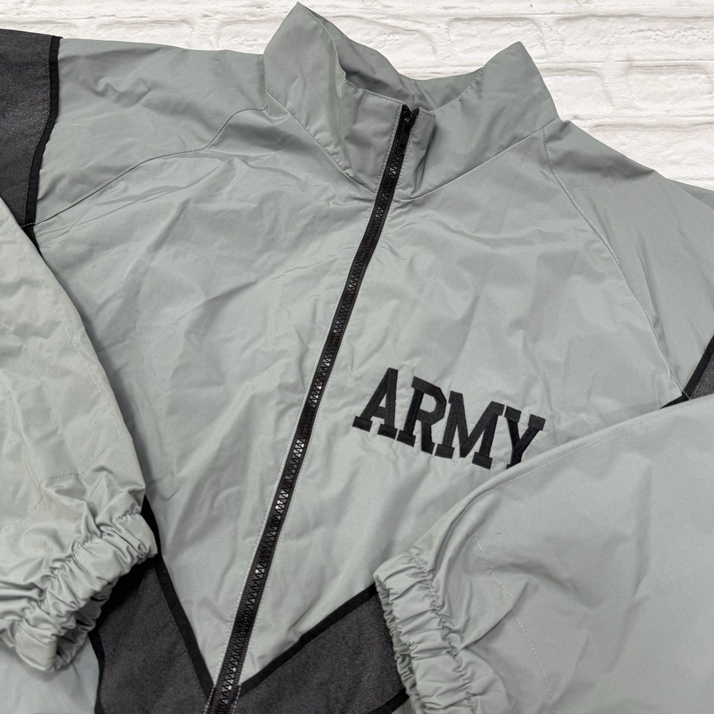 US Army Reg. Physical Training Fitness Jacket Size XL Windbreaker IPFU DSCP USGI - Picture 4 of 12